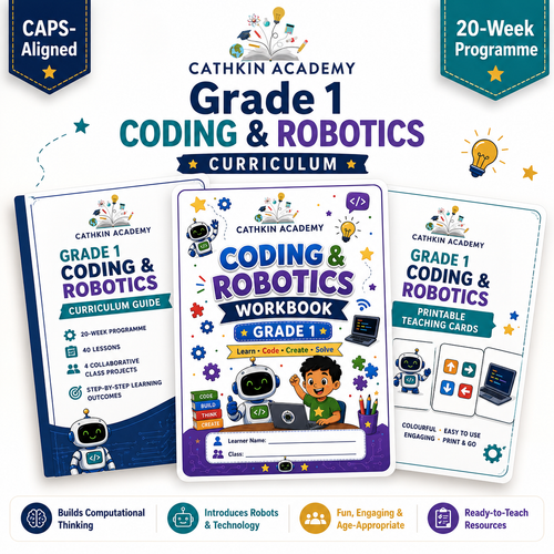 Grade 1 Coding & Robotics — Complete CAPS-Aligned Programme
